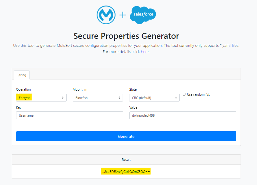 Simplifying Encryption and Decryption in Mule