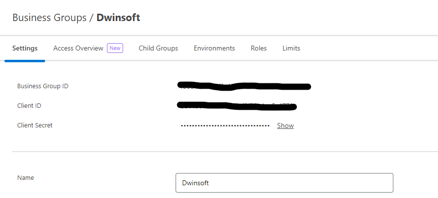 Configure organization ID in pox