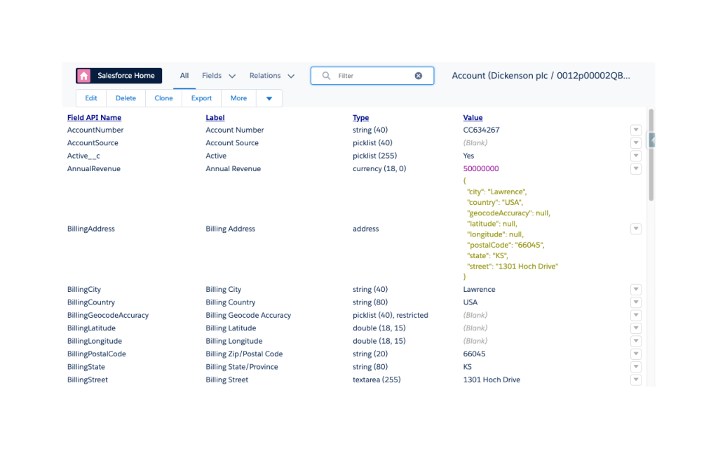 Salesforce Inspector