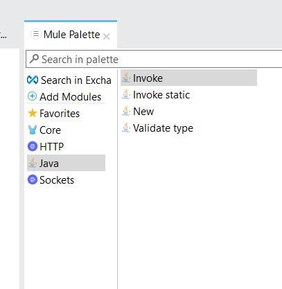 JAVA Module Connector