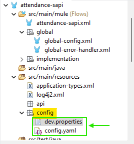  Configuration Properties