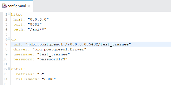 configuration properties values