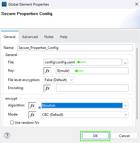 Using Secure Properties in Your Mule Project